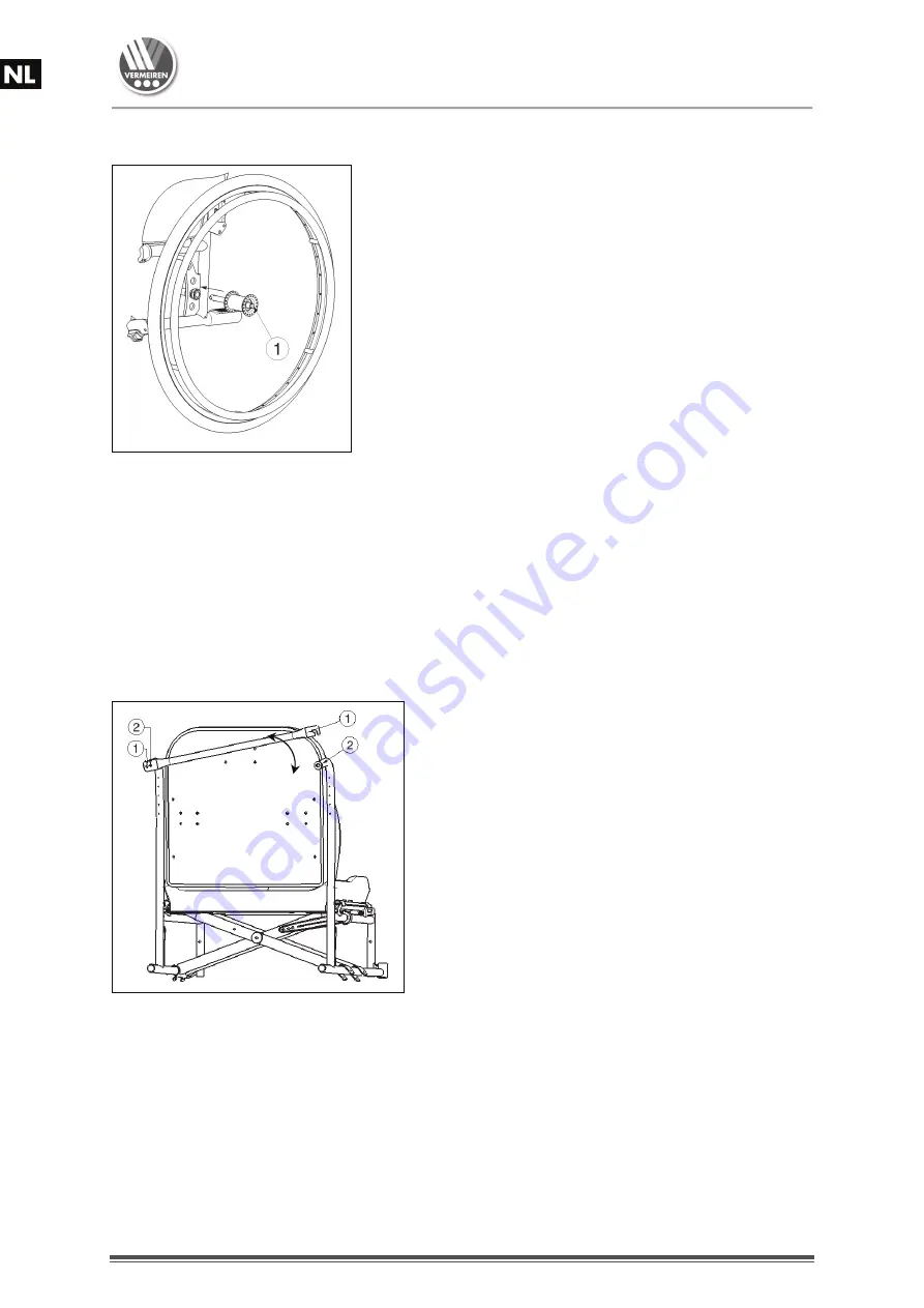 Vermeiren V100 XL Instruction Manual Download Page 54