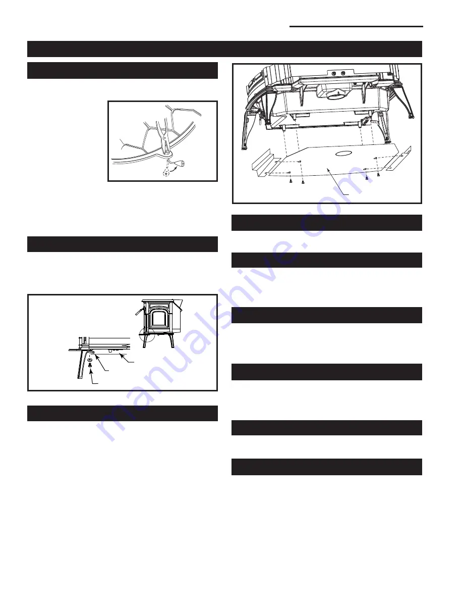 Vermont Castings 1975CE CE Homeowner'S Installation And Operating Manual Download Page 12