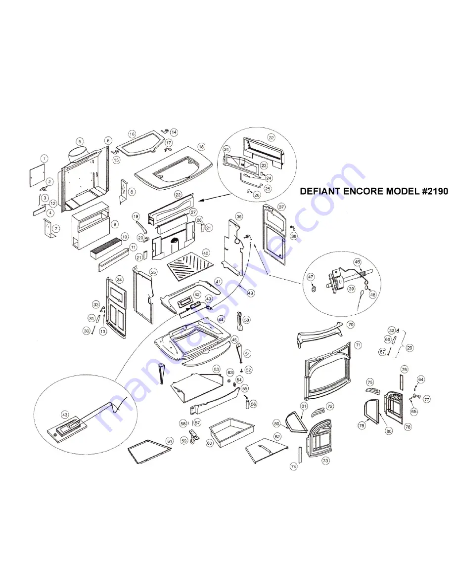 Vermont Castings 1991 Defiant Encore 2190 Скачать руководство пользователя страница 3