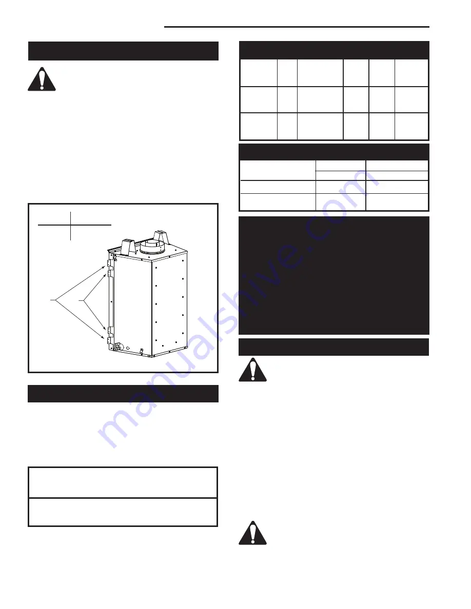 Vermont Castings Brookhaven 20DVT Installation Instructions And Homeowner'S Manual Download Page 6