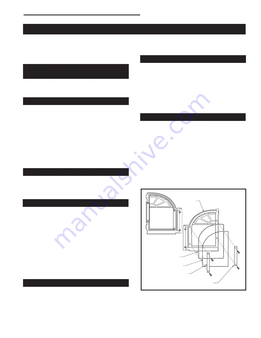 Vermont Castings Defiant 1610C Homeowner'S Installation And Operating Manual Download Page 21