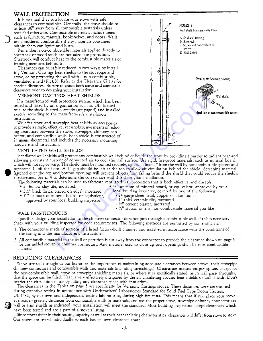 Vermont Castings Defiant Installation Planning Manual Download Page 5