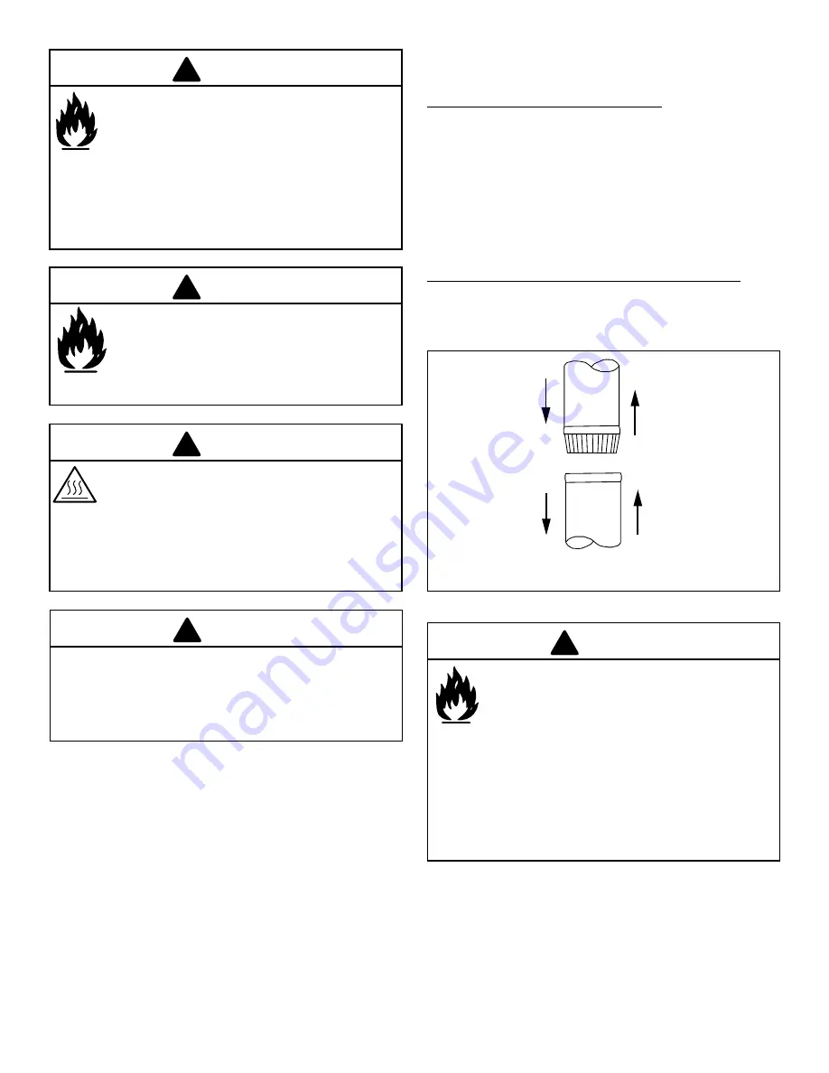 Vermont Castings Encore 2044-CAT-C Installation Manual Download Page 16