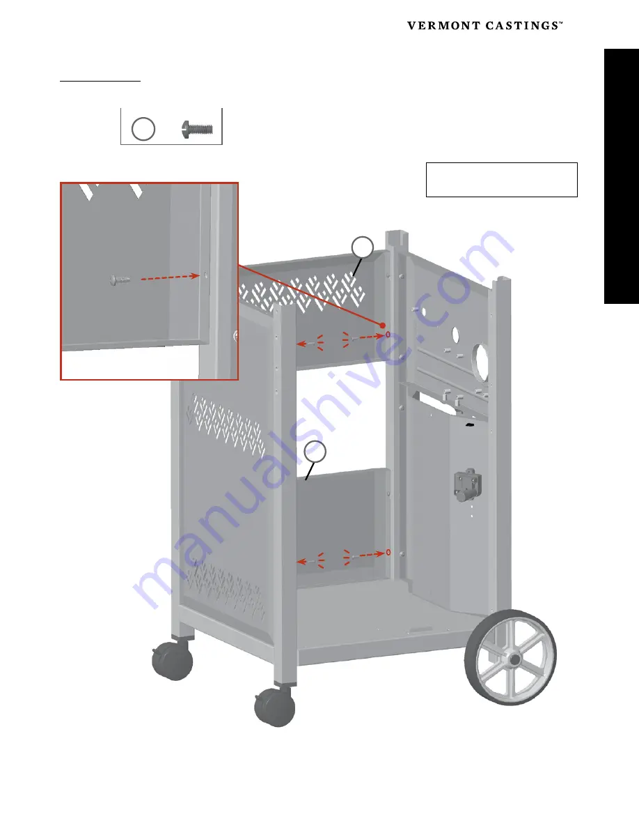 Vermont Castings VANGUARD G36601 Assembly Manual Download Page 15