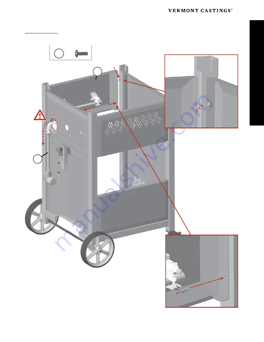 Vermont Castings VANGUARD G36601 Assembly Manual Download Page 21