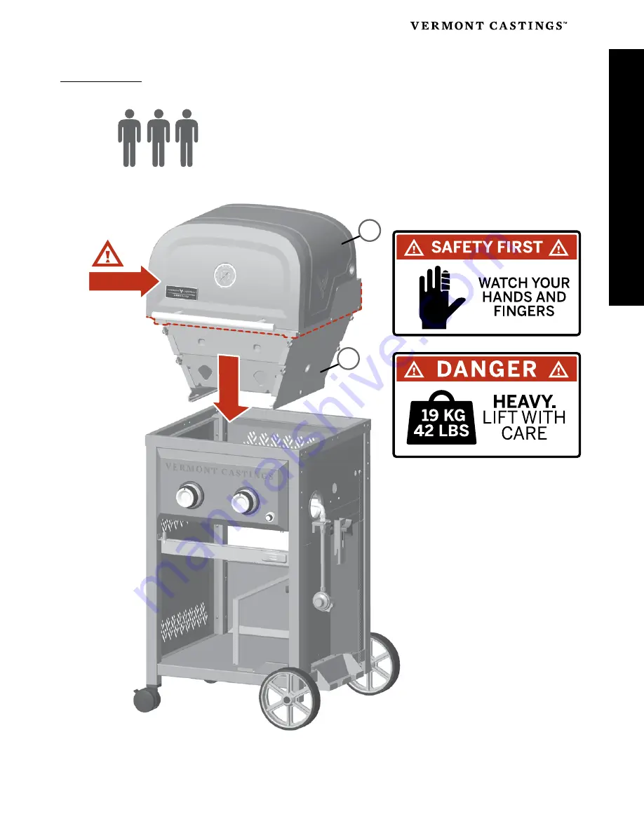 Vermont Castings VANGUARD G36601 Assembly Manual Download Page 27