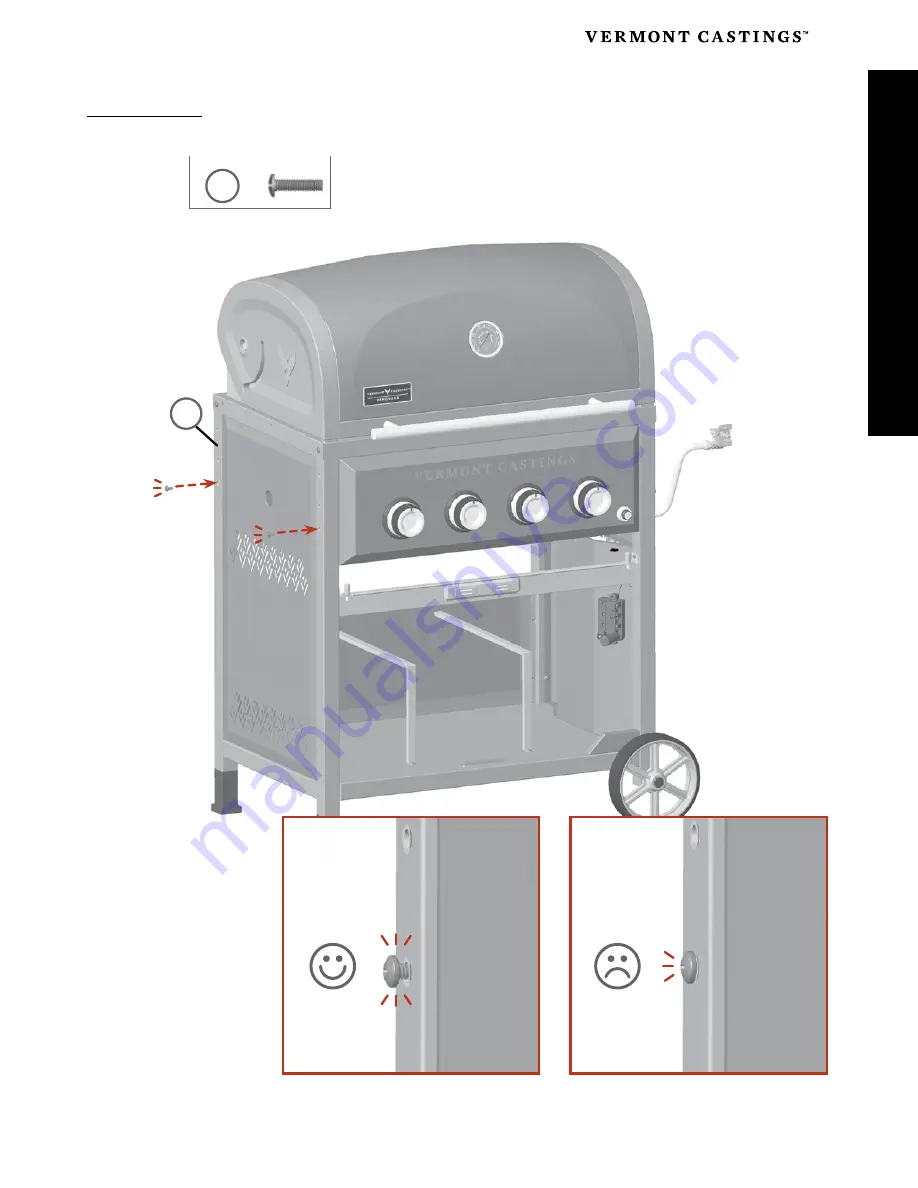 Vermont Castings VANGUARD G54003 Assembly Manual Download Page 31