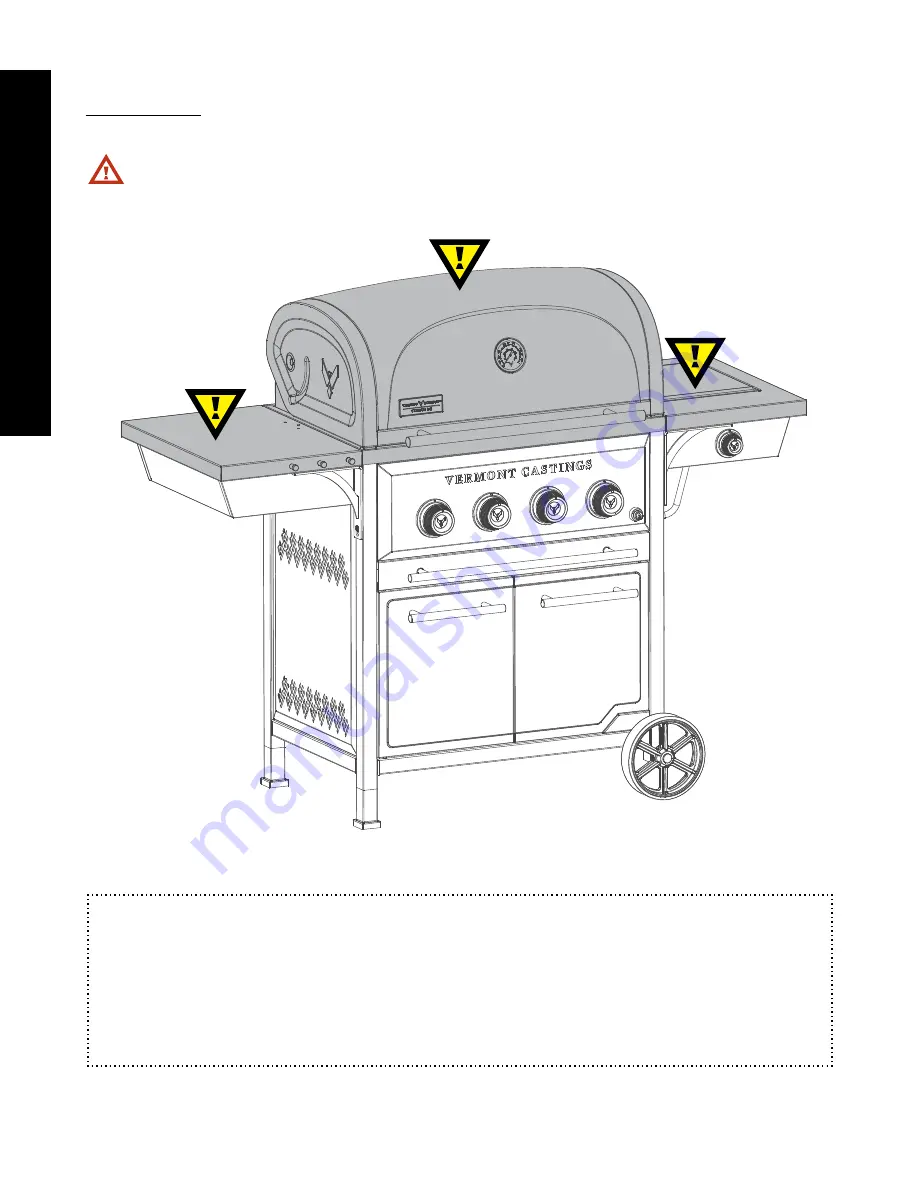 Vermont Castings VANGUARD G54003 Assembly Manual Download Page 58