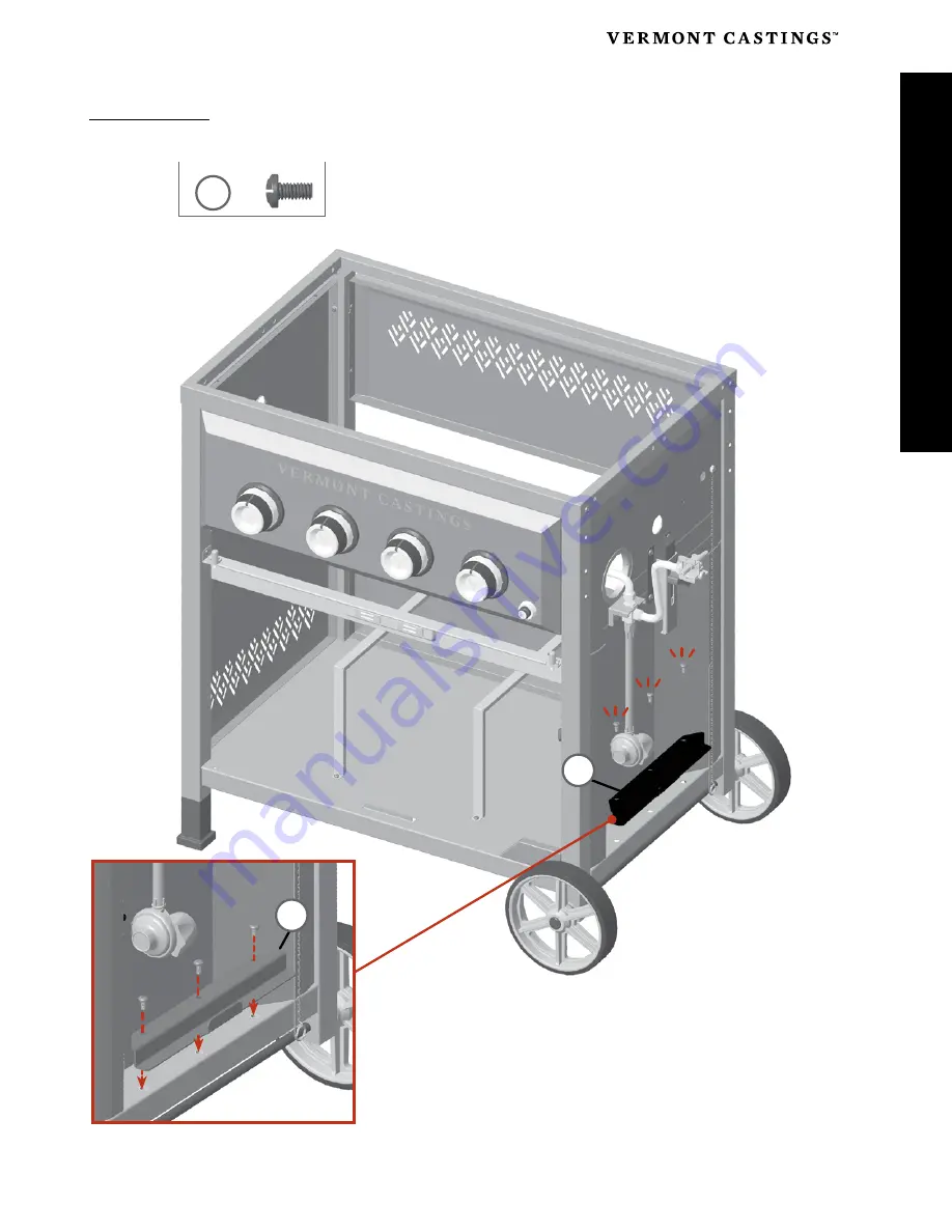 Vermont Castings VANGUARD G54005 Assembly Manual Download Page 27