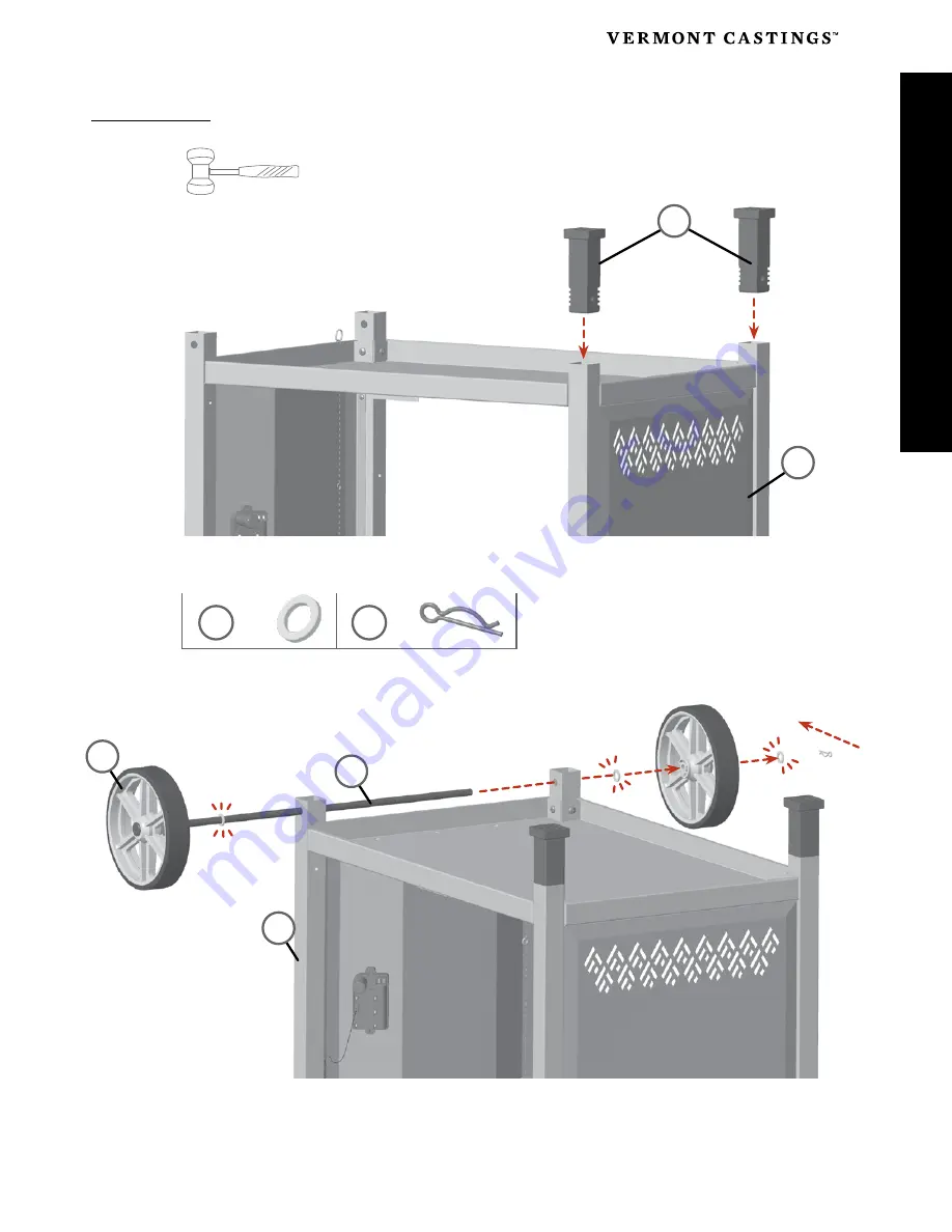 Vermont Castings Vanguard XE G54004 Assembly Manual Download Page 13