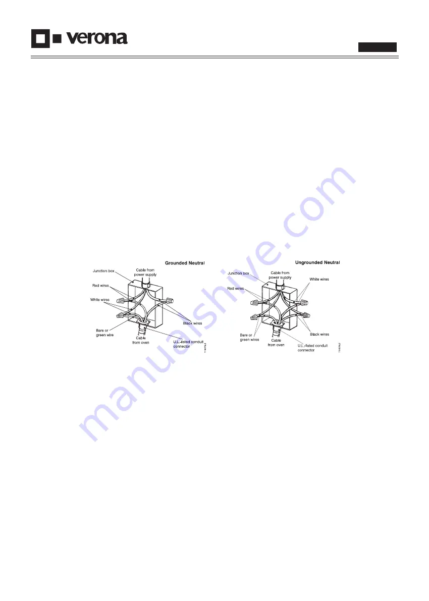 Verona VEBIE3024SS Installation Manual Download Page 8