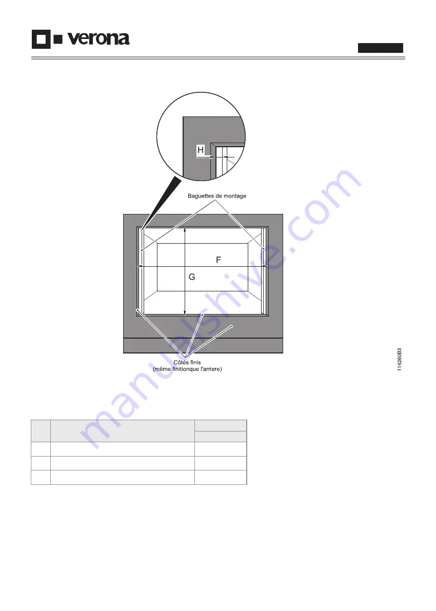 Verona VEBIE3024SS Installation Manual Download Page 12