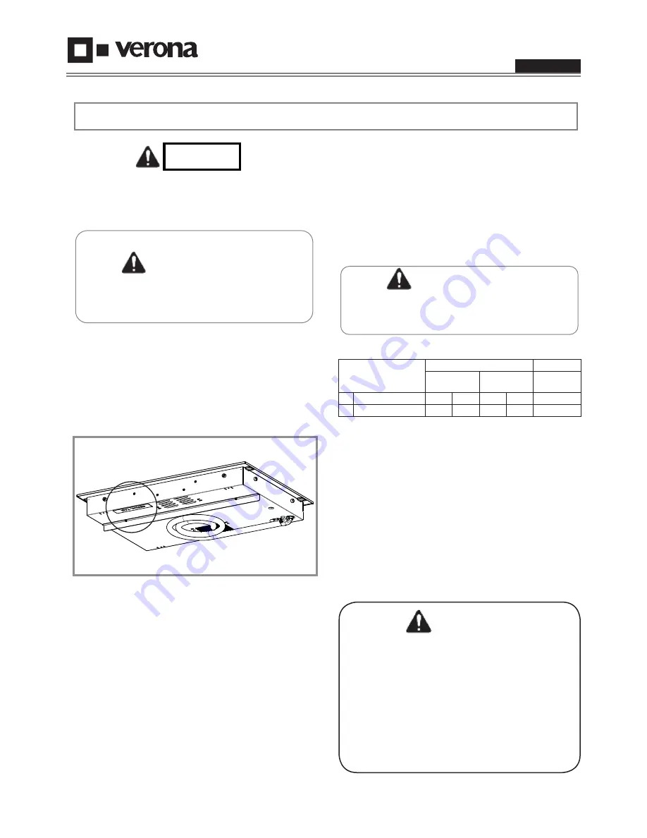 Verona VECTIM304 Installation Manual Download Page 17