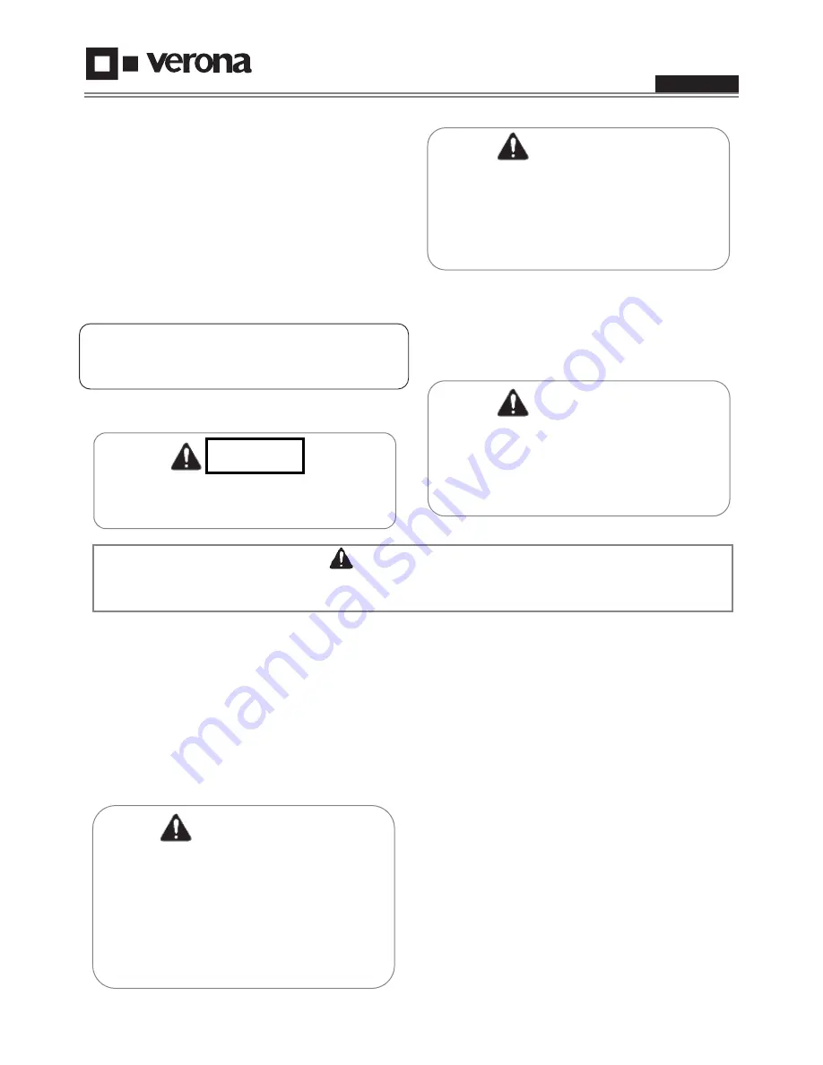 Verona VECTIM304 Installation Manual Download Page 19