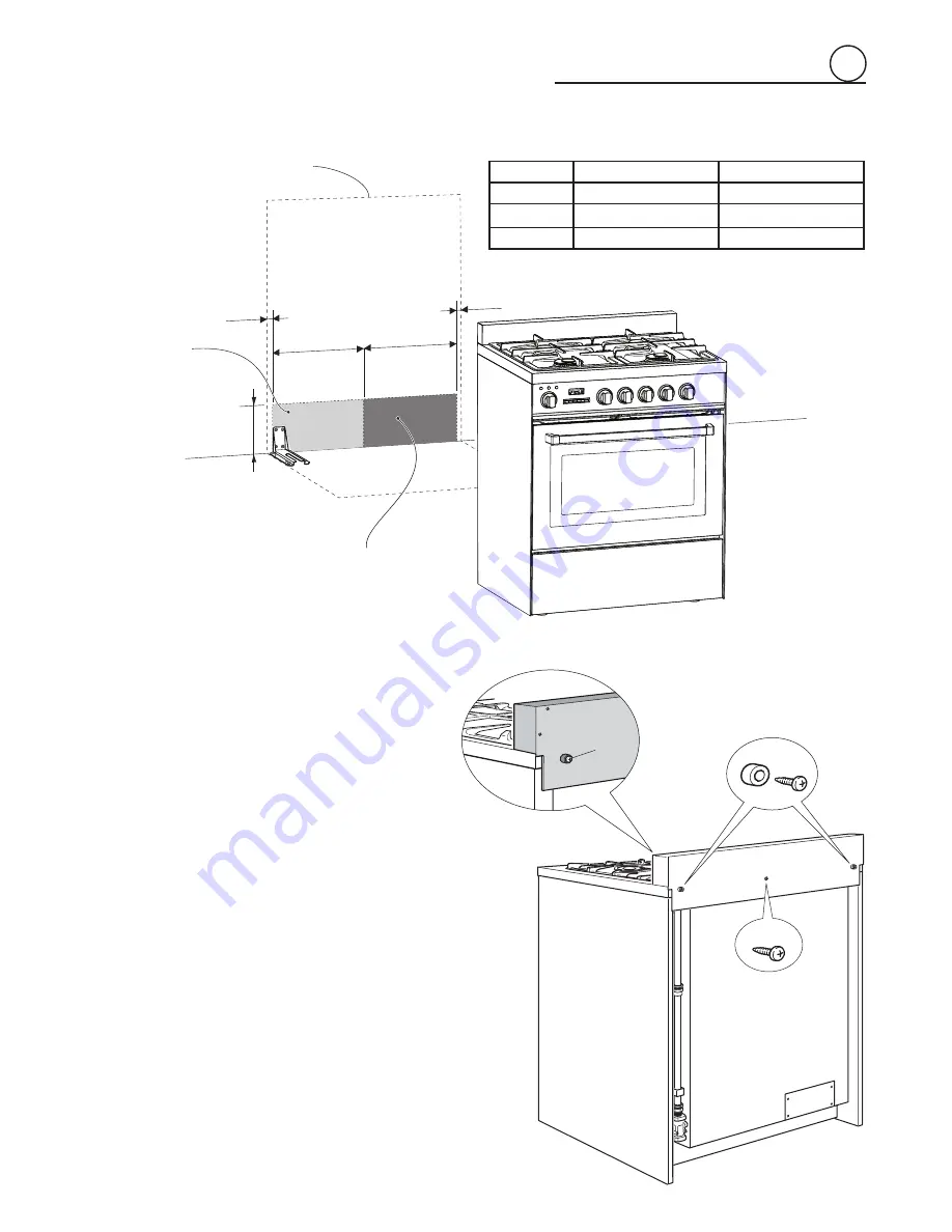 Verona VEFSGE 304 SC Installation Instructions Manual Download Page 7