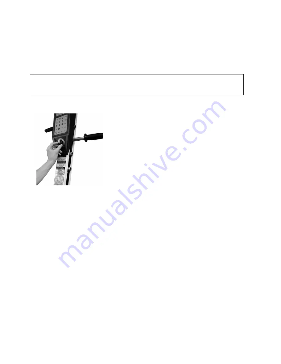 versa climber 108 ALX Operational Manual Download Page 18