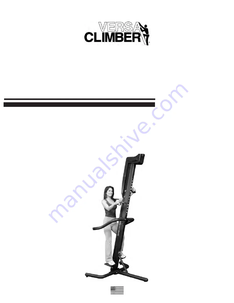 versa climber VC 108 CM Operation Manual Download Page 1