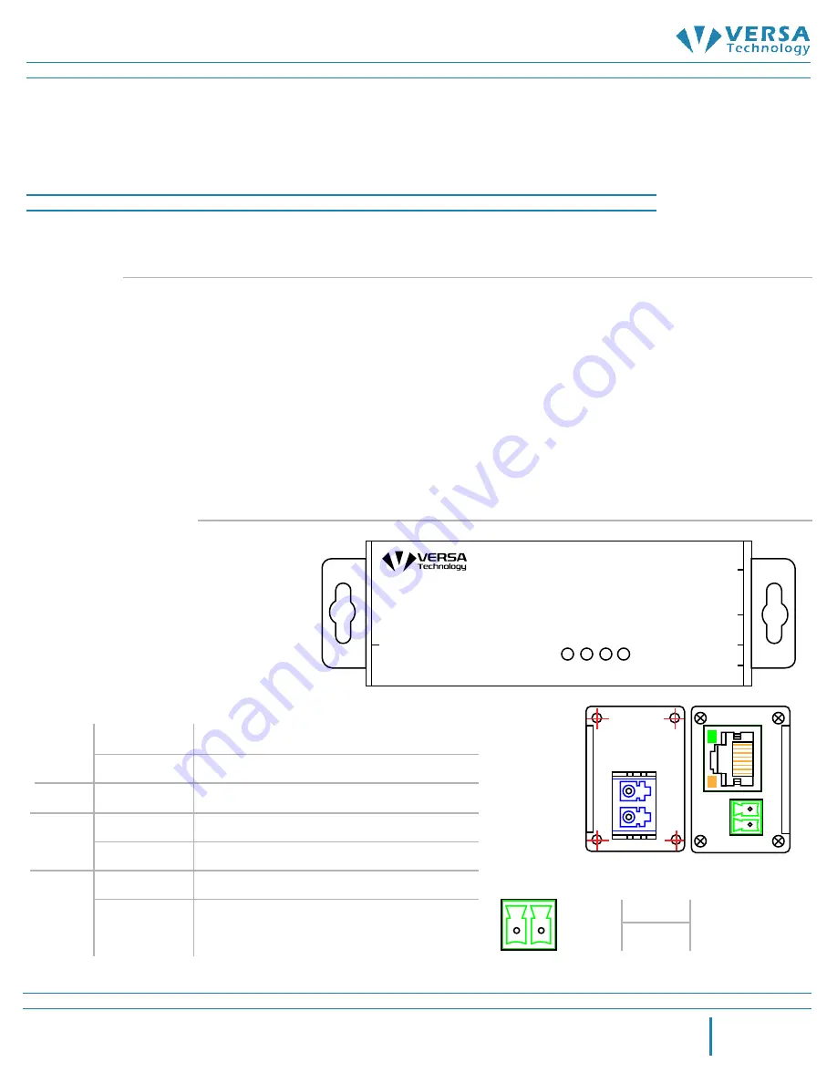 Versa Technology VX-200M-X3 Скачать руководство пользователя страница 1