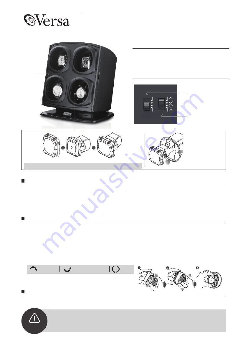 versa G088 Instruction Manual Download Page 1