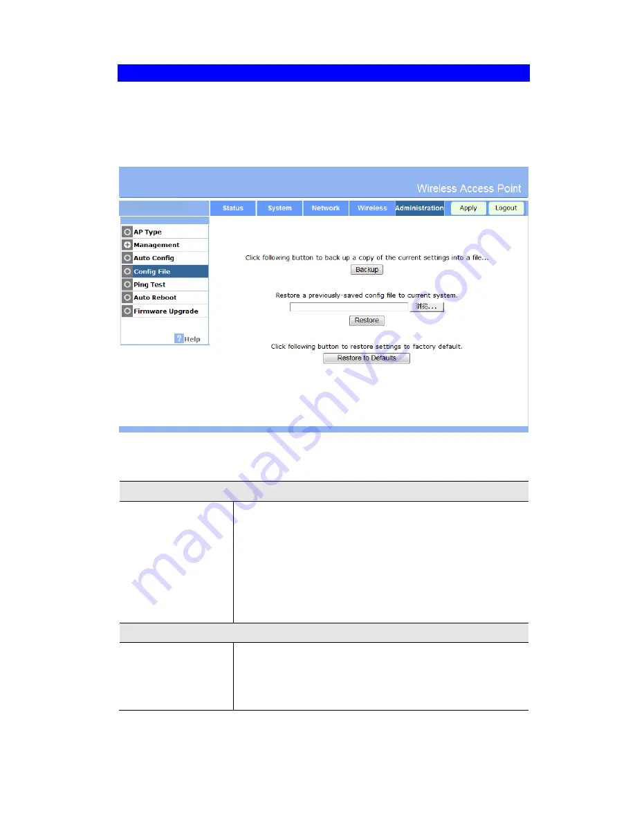 versa VX-AP310N User Manual Download Page 74