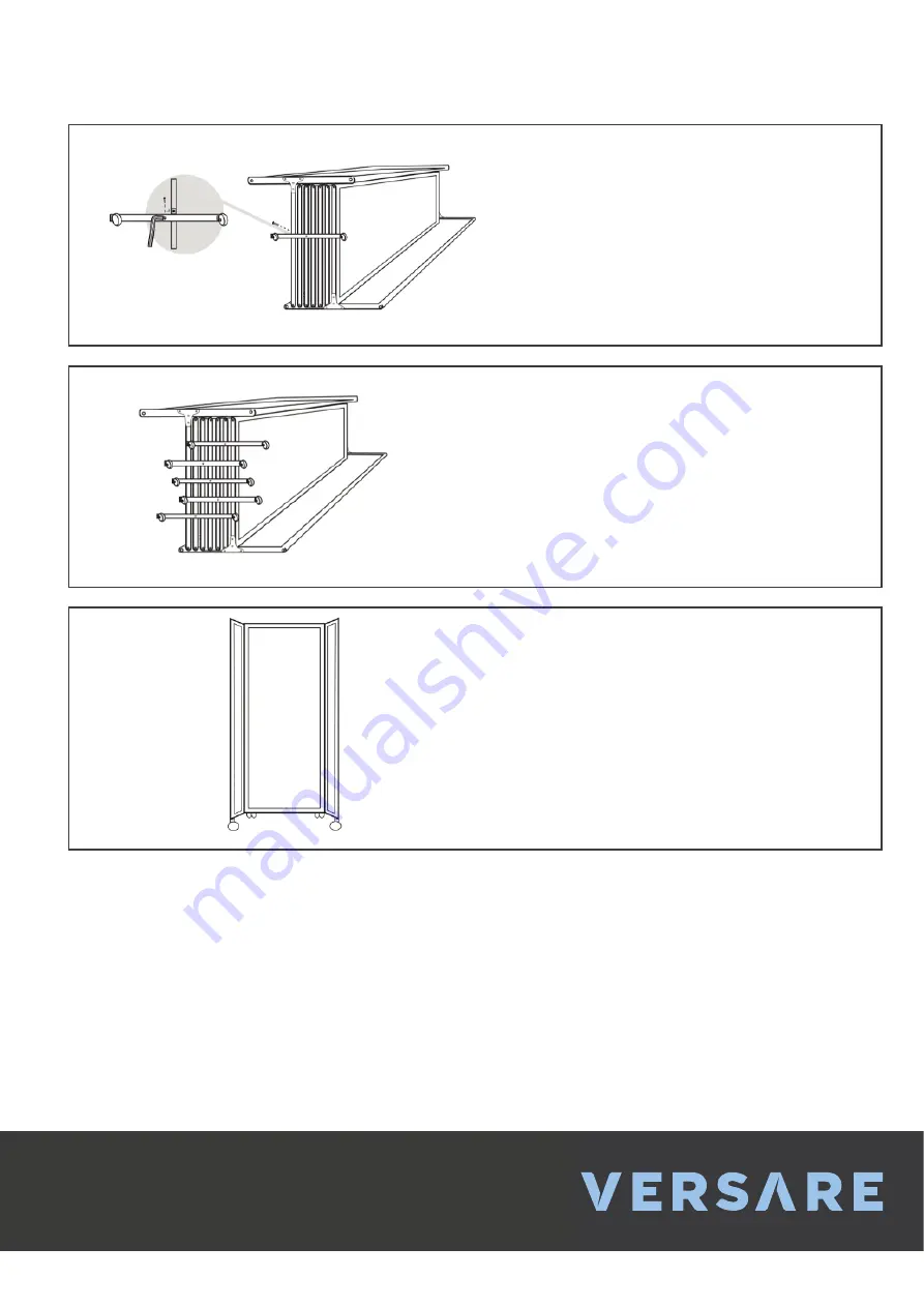 VERSARE Room Divider 360 Скачать руководство пользователя страница 2