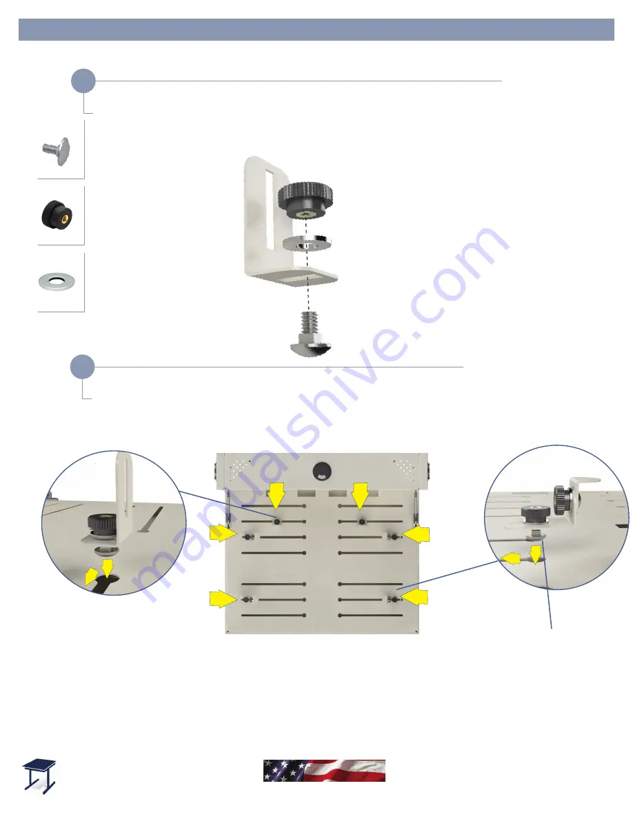 VersaTables LWMS Series Assembly Instructions Manual Download Page 5