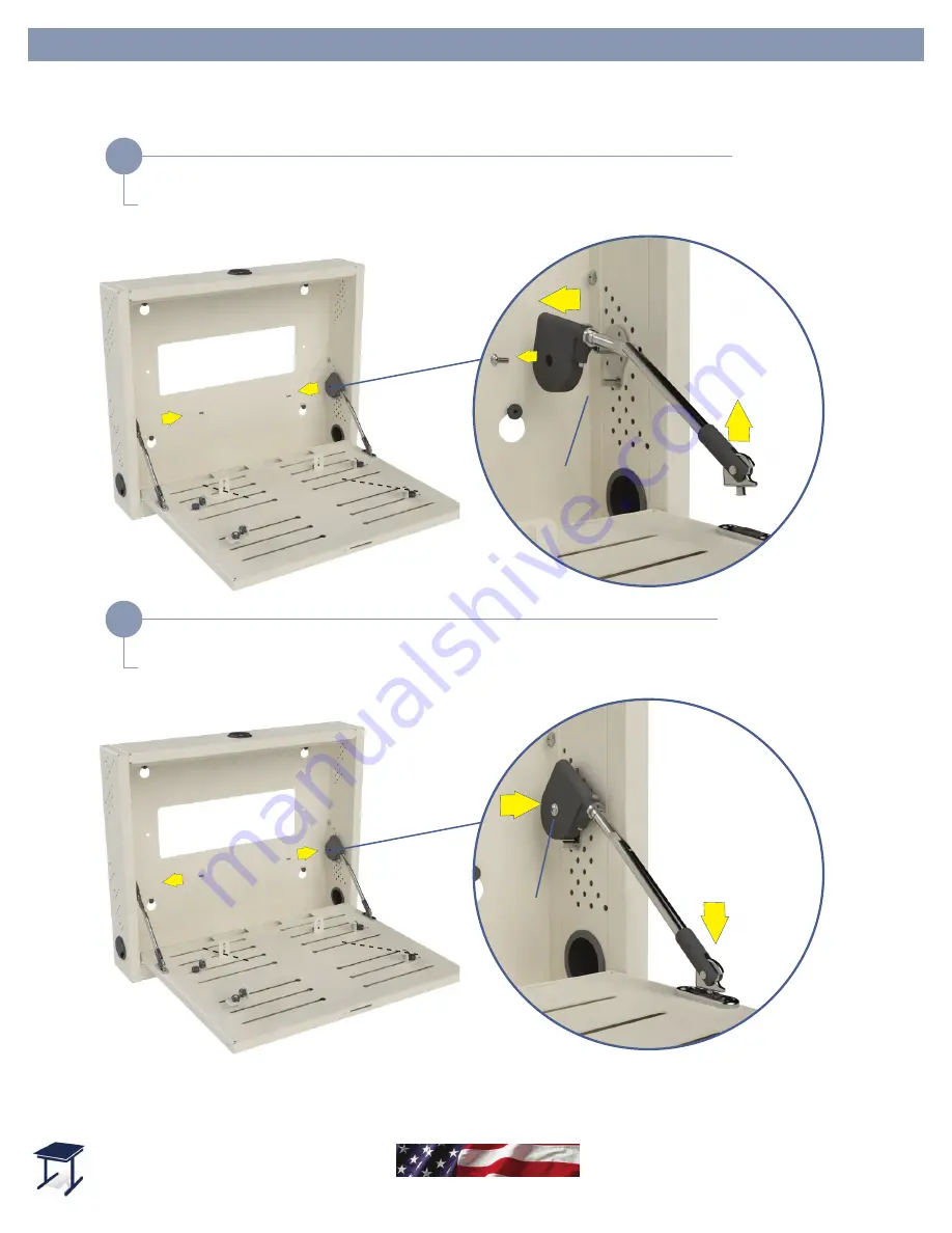 VersaTables LWMS Series Assembly Instructions Manual Download Page 7