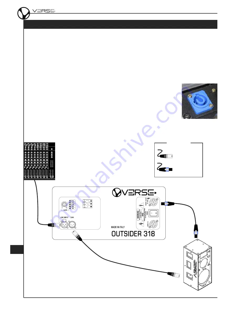 VERSE OUTSIDER318 User Manual Download Page 14