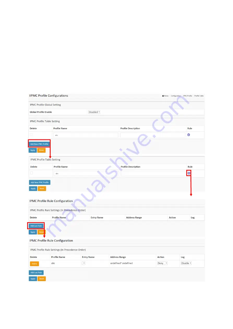 Versitron Web Smart+ SG71070M User Manual Download Page 46