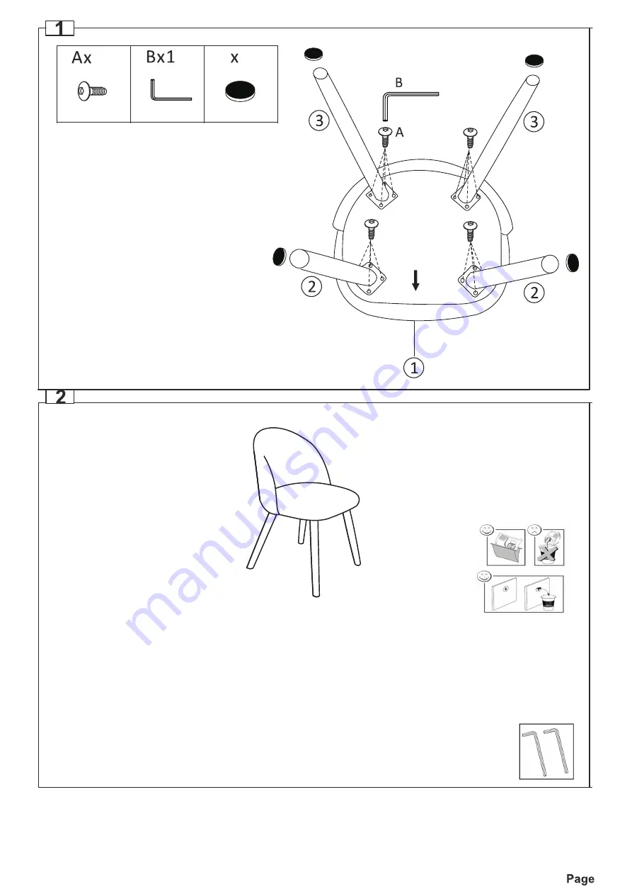 VERTBAUDET 1062814 Assembly Instructions Manual Download Page 8