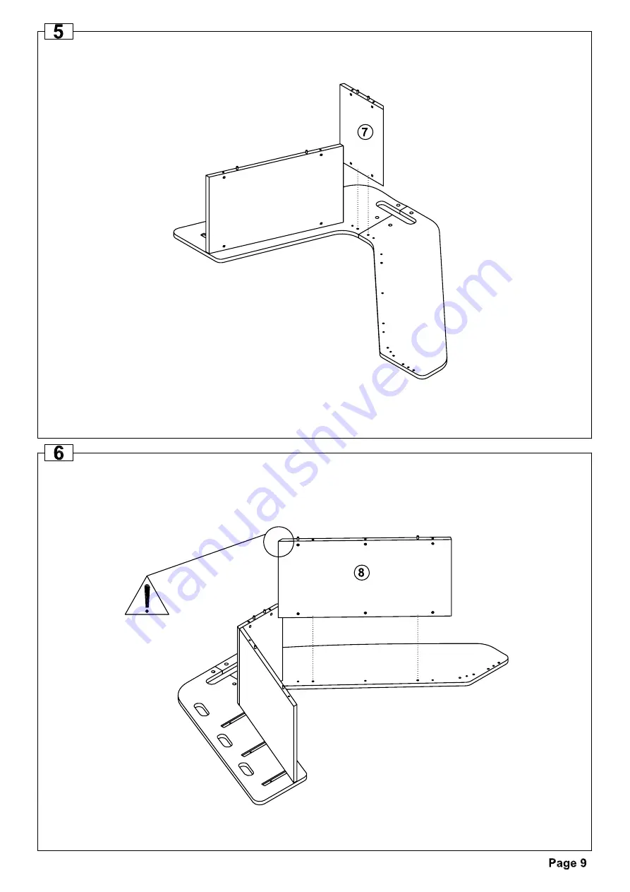 VERTBAUDET 62003-2563 Assembly Instructions Manual Download Page 9