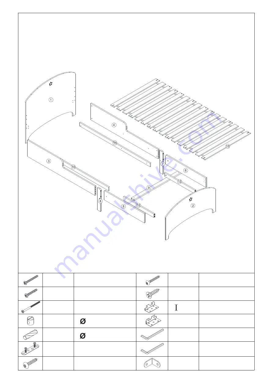 VERTBAUDET 70501-0531 Assembly Instructions Manual Download Page 5