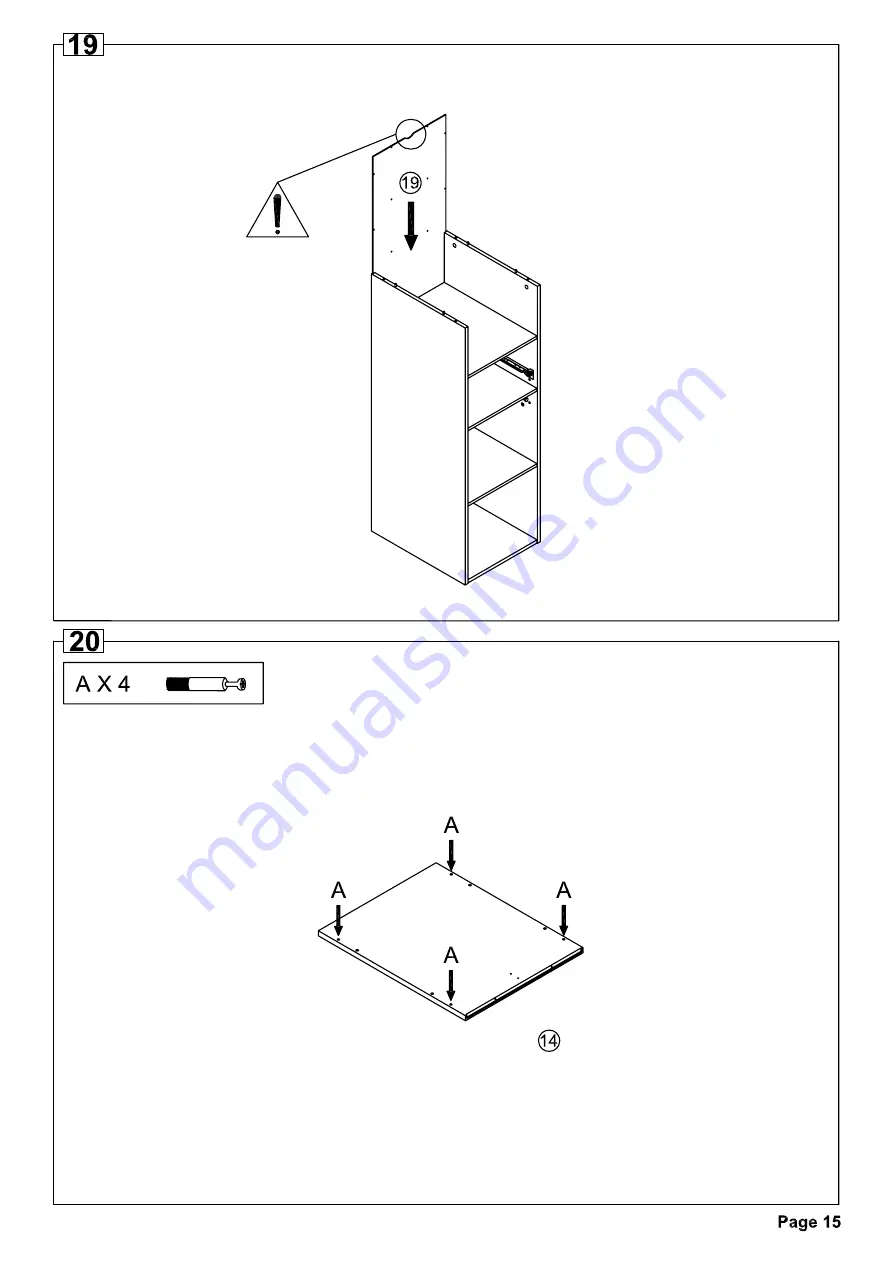 VERTBAUDET 70503-0180 Assembly Instructions Manual Download Page 15