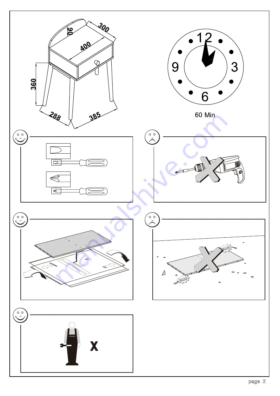 VERTBAUDET Konfetti Manual Download Page 2