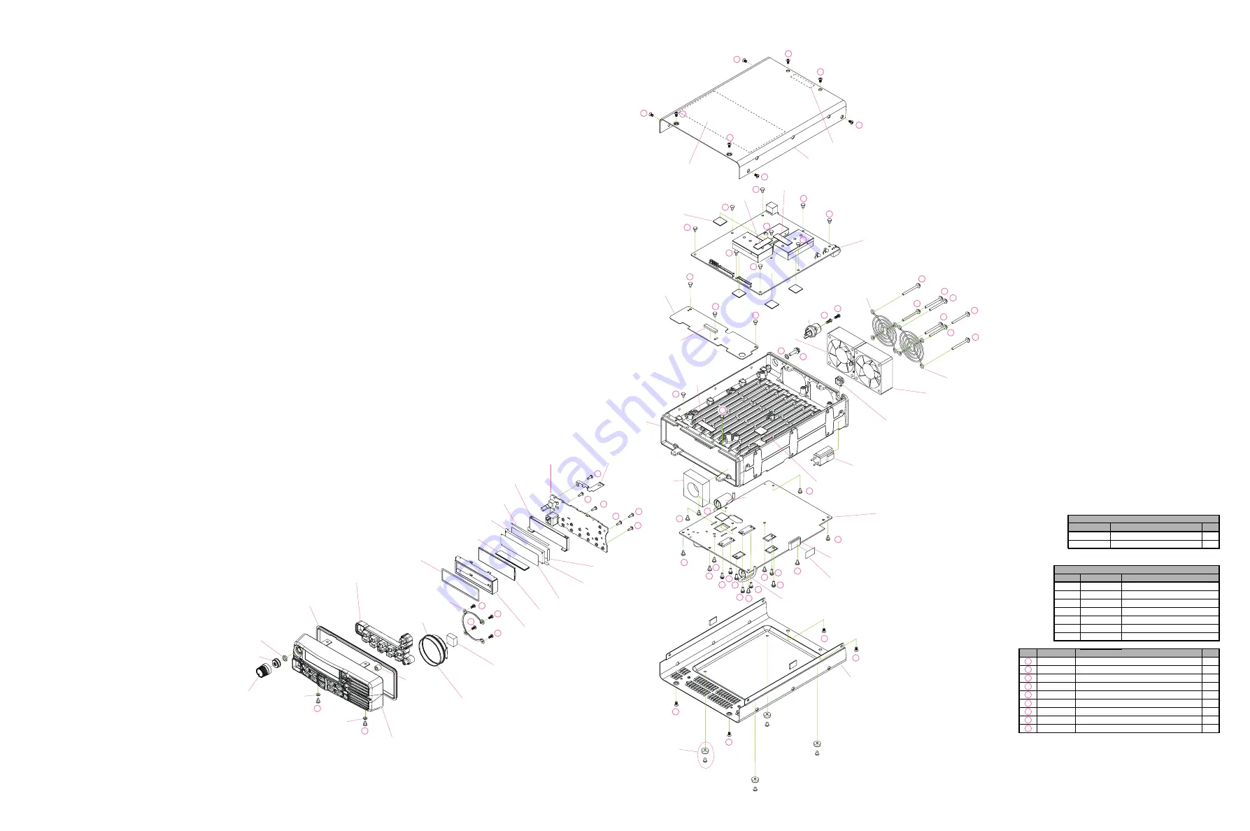 Verterx Standard VX-1400 Series Service Manual Download Page 3