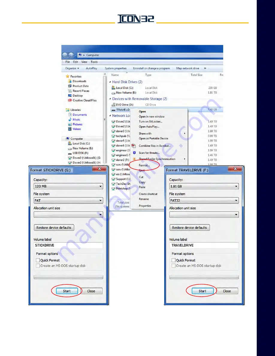 Vertical Express ICON 32 Product Manual Download Page 199