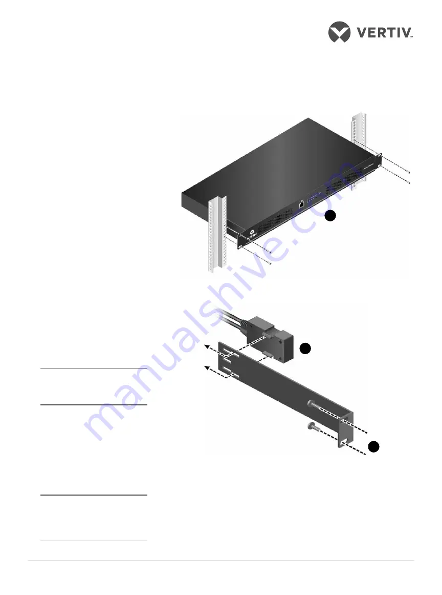 Vertiv RMPSU Quick Installation Manual Download Page 1