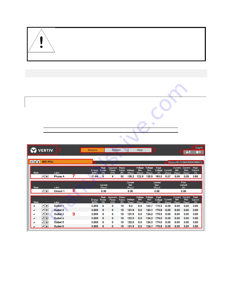 Vertiv VP4551V Скачать руководство пользователя страница 55