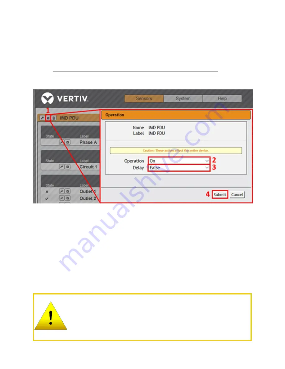 Vertiv VP4551V Manual Download Page 59