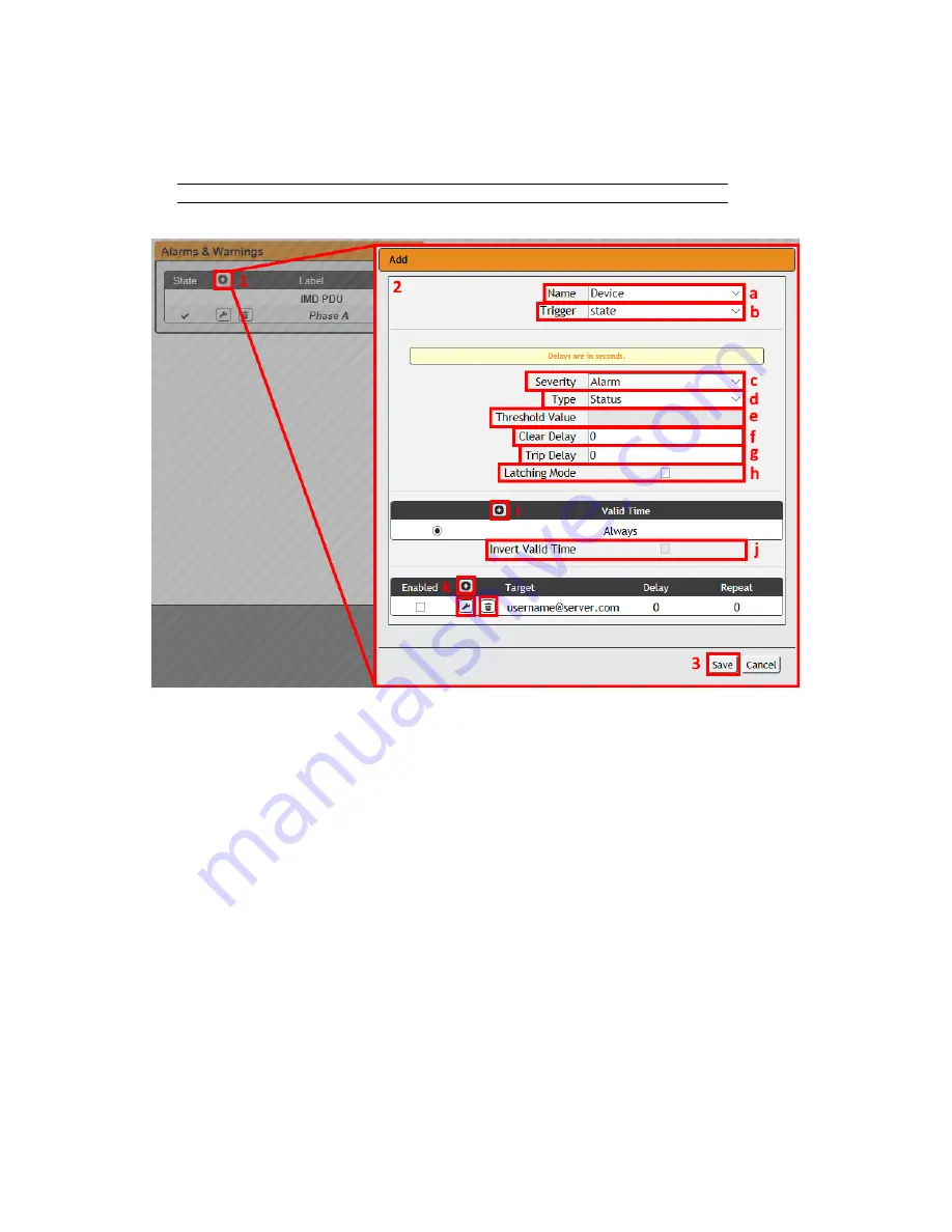 Vertiv VP4551V Скачать руководство пользователя страница 63