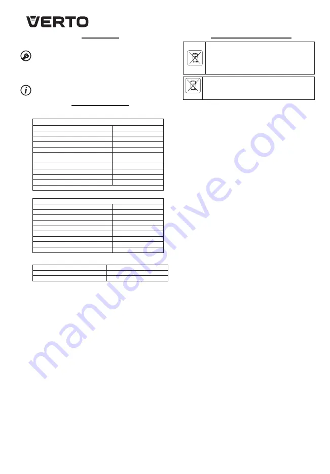 VERTO 50G139 Manual Download Page 30