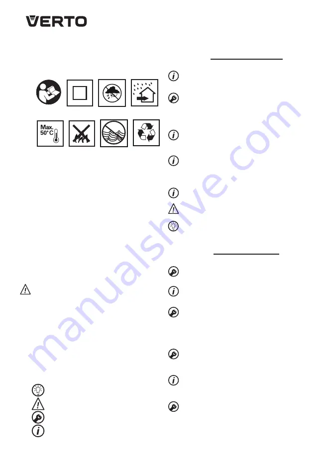 VERTO 50G139 Manual Download Page 60