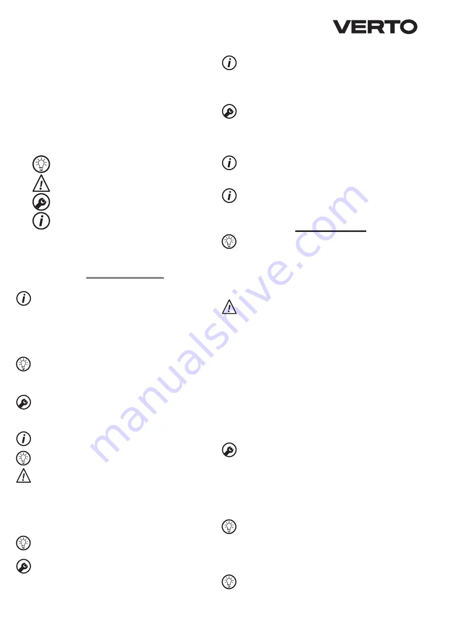 VERTO 51G091 Скачать руководство пользователя страница 21