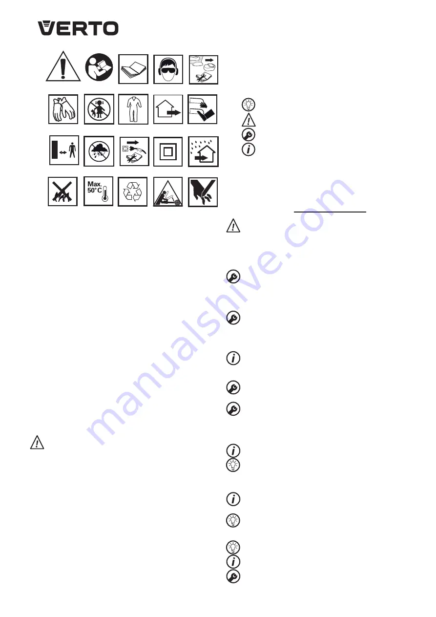 VERTO 52G585 Instruction Manual Download Page 56