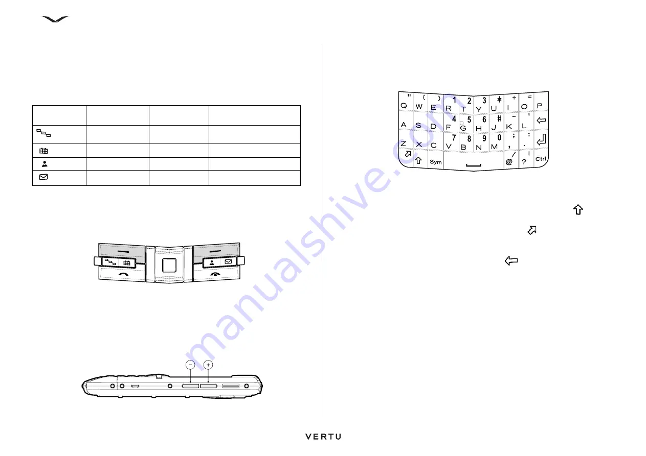 Vertu Constellation Quest Reference Manual Download Page 19