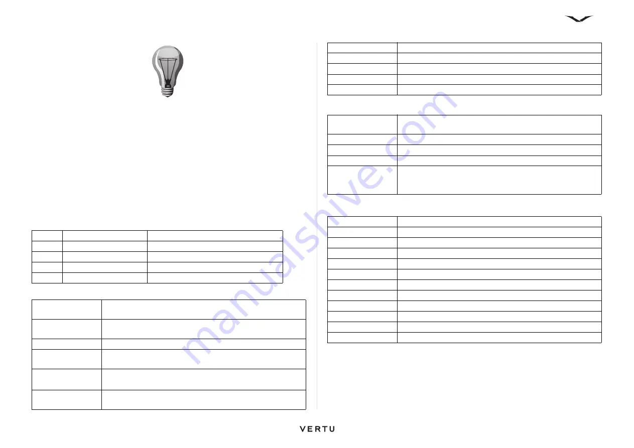 Vertu Constellation Quest Reference Manual Download Page 144