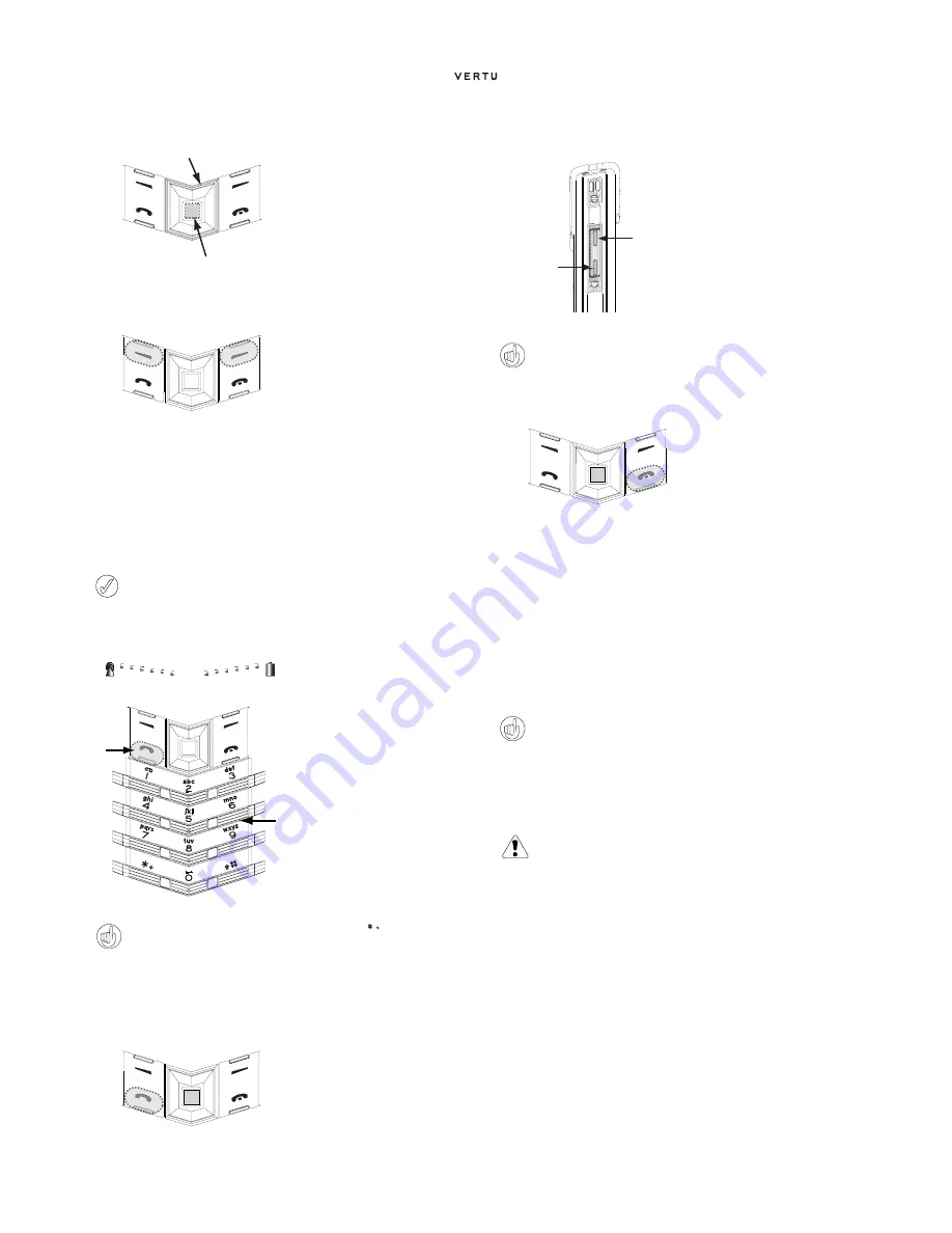 Vertu Signature RM-466V Reference Manual Download Page 9