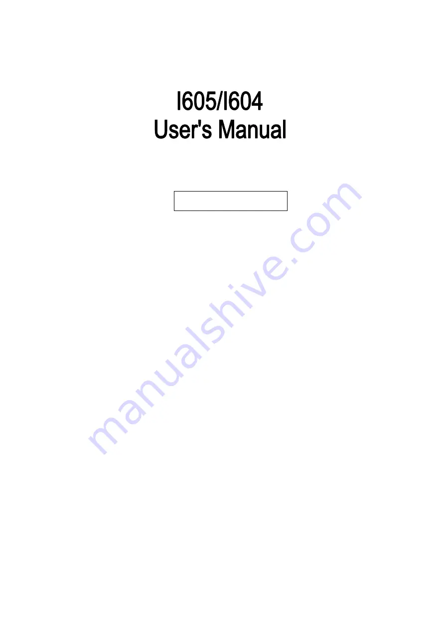 Verykool I604 User Manual Download Page 1