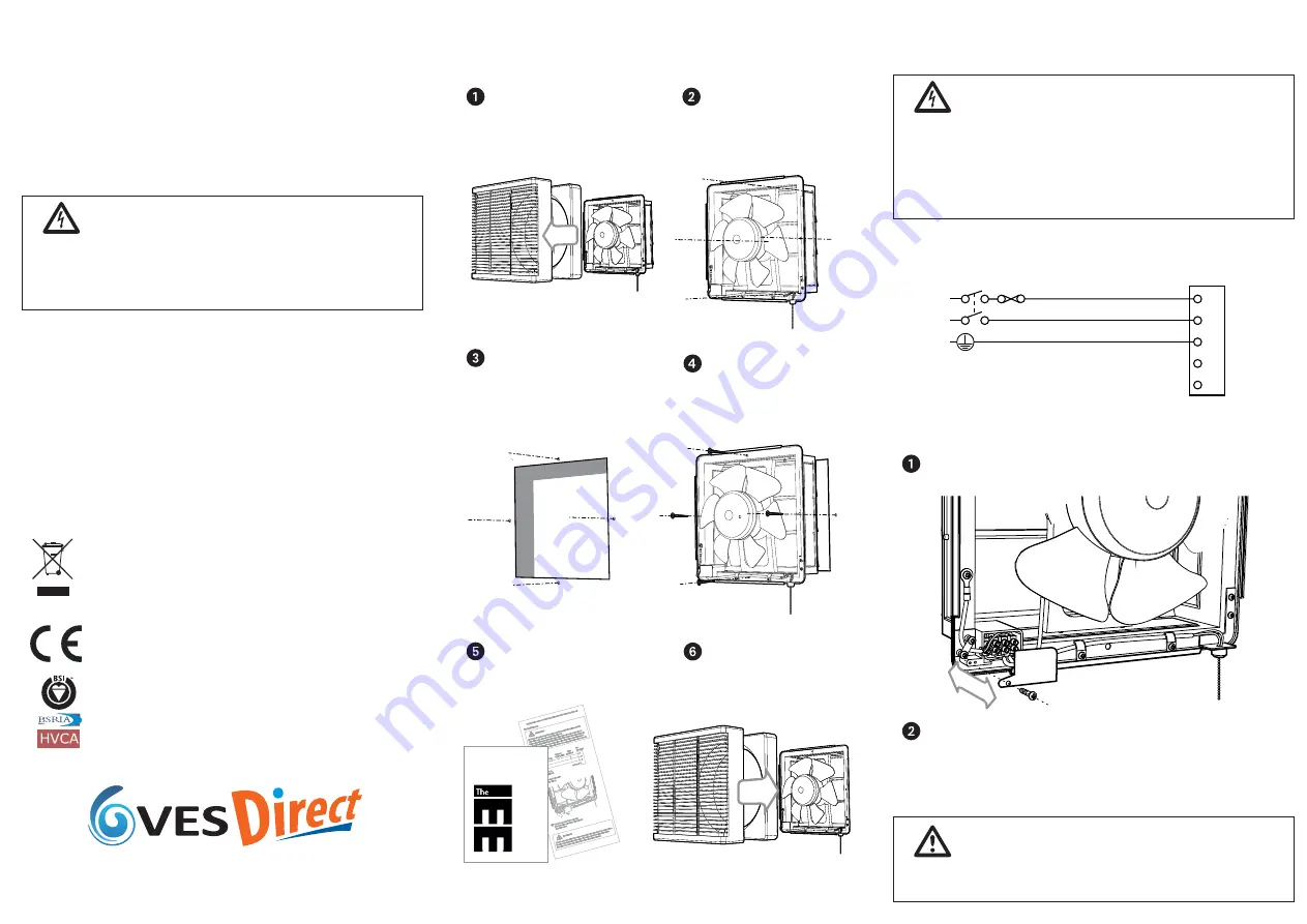 VES VENA240 Installation, Operation & Maintenance Manual Download Page 2