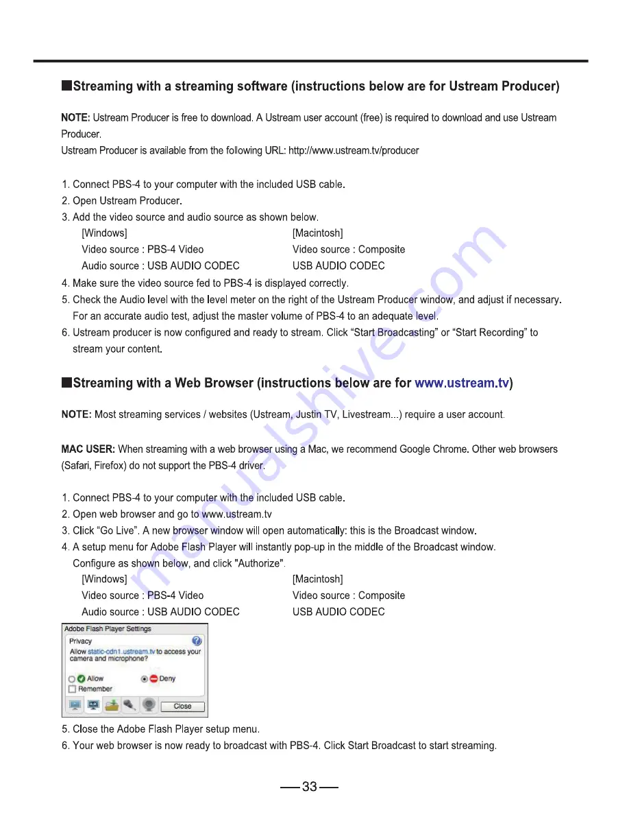 Vestax PBS-4 Owner'S Manual Download Page 16